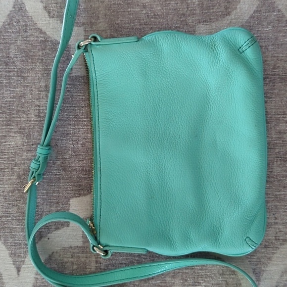 Tiffany Blue Kate Spade Leather Crossbody - Picture 4 of 4